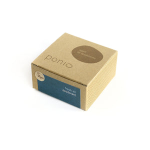 Náplň prírodného deodorantu Ponio Fresh air v papierovej škatuľke
