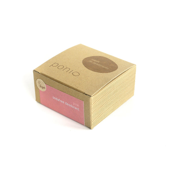 Náplň deodorantu Ponio Pink Sodafree v papierovej škatuľke